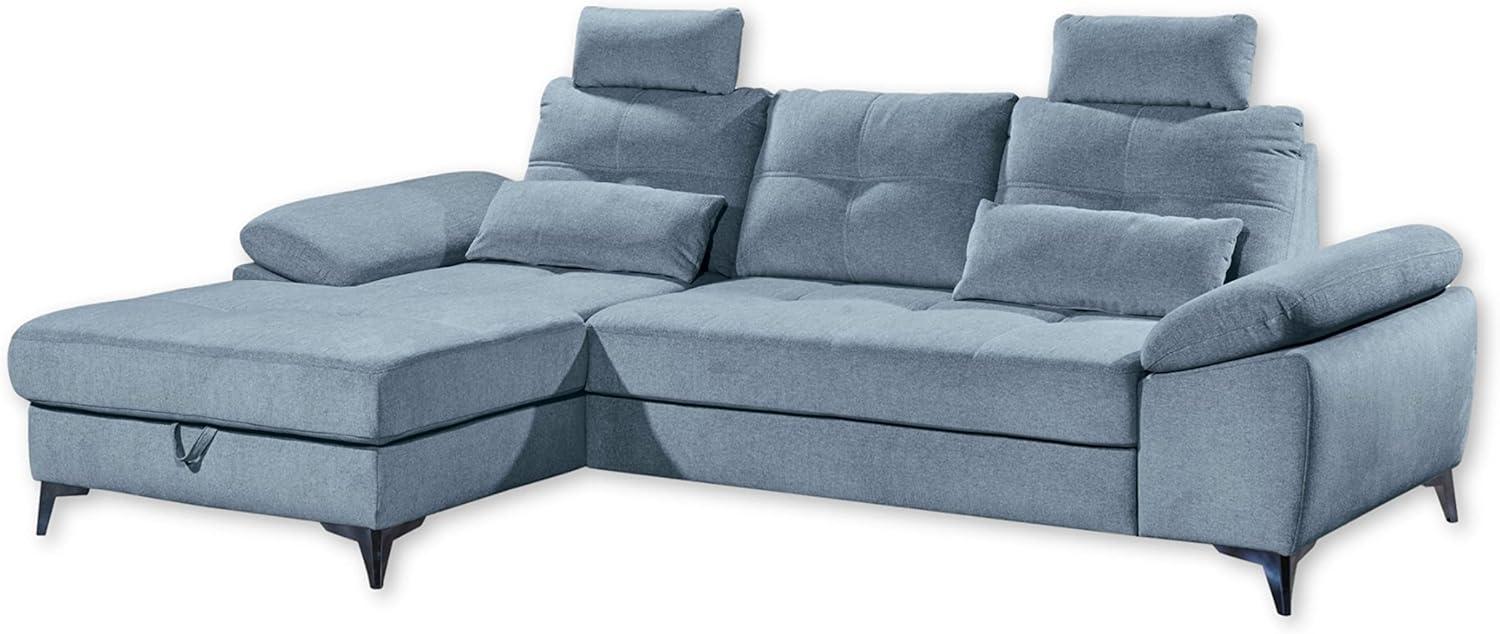 Luxuriöses Ecksofa Auckland mit Schlaffunktion und Bettkasten von Ed Exciting Design Bild 1