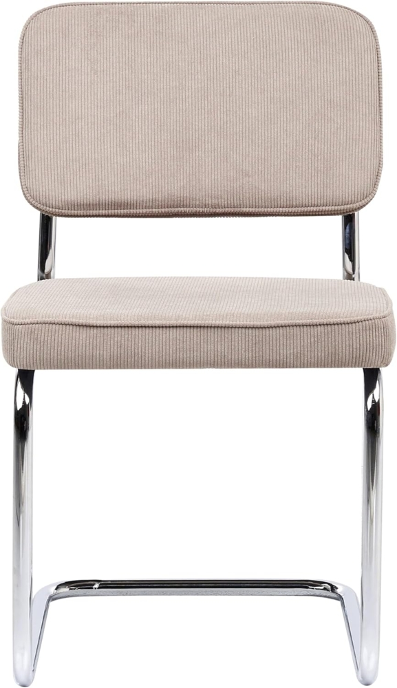 Esszimmerstuhl 2er Set IRWIN Cord Taupe Bild 1