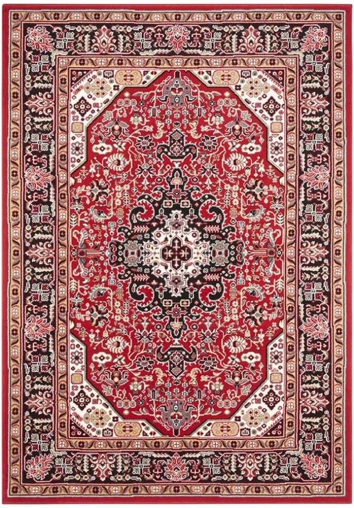 Orientalischer Kurzflor Teppich Skazar Isfahan Rot - 200x290x0,9cm Bild 1