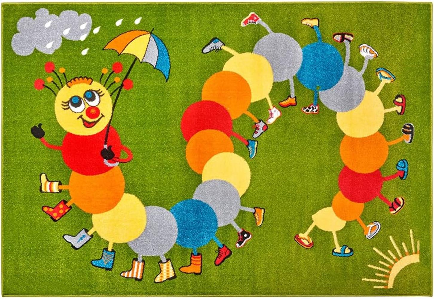 Kurzflor Spielteppich Weather Bug - 160x230x0,9cm Bild 1