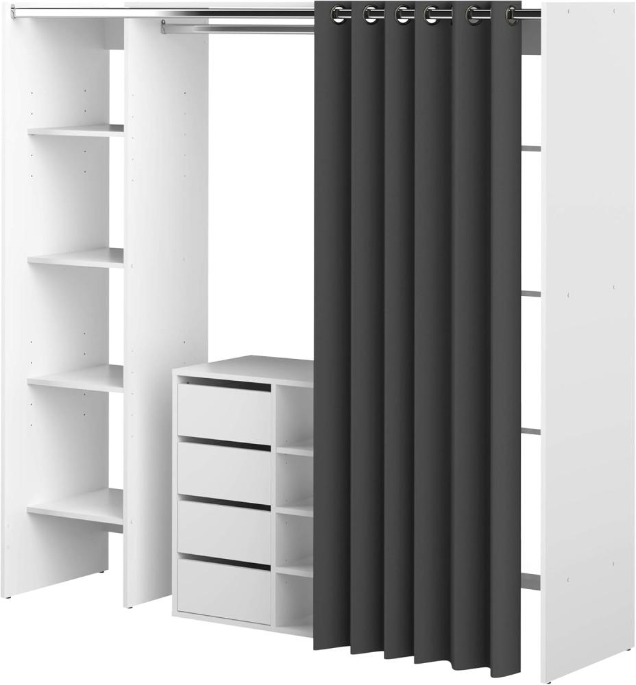 TemaHome Kleiderschrank TOM ausziehbar auf 185,3 cm Bild 1