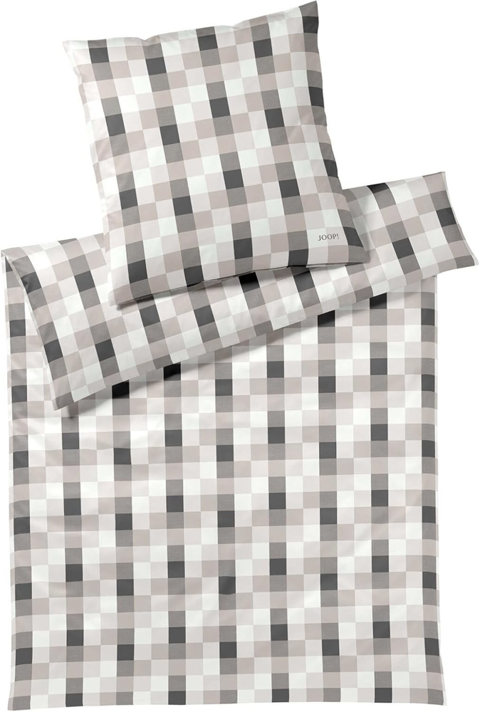 JOOP Bettwäsche Mesh stone|140x200 cm + 70x90 cm Bild 1