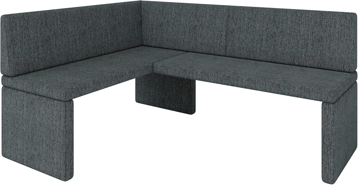 Eckbank Akiko Corner Bench - Eckbankgruppe für Ihrem Esszimmer, Küche modern, Sitzecke, Essecke. Perfekt für Küche, Büro und Rezeption. Solide und Starke Verarbeitung. (INARI 96, 128x168 cm Links) Bild 1