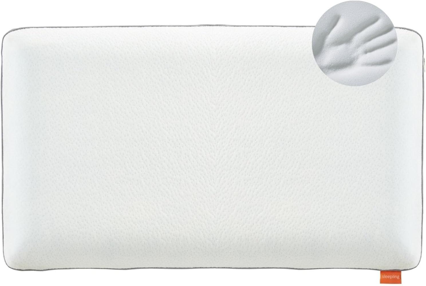 sleepling Nackenstützkissen Memory Foam Visco Kissen, Seitenschläfer, Rückenschläfer, Visko-Gel Kopfkissen, ultra soft, Memory Effekt, HWS Nackenkissen Bild 1