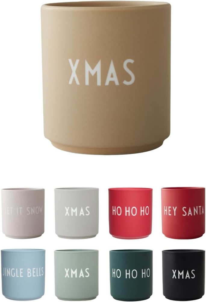 Design Letters Geschirr Becher Favourite Cup Christmas Beige Bild 1