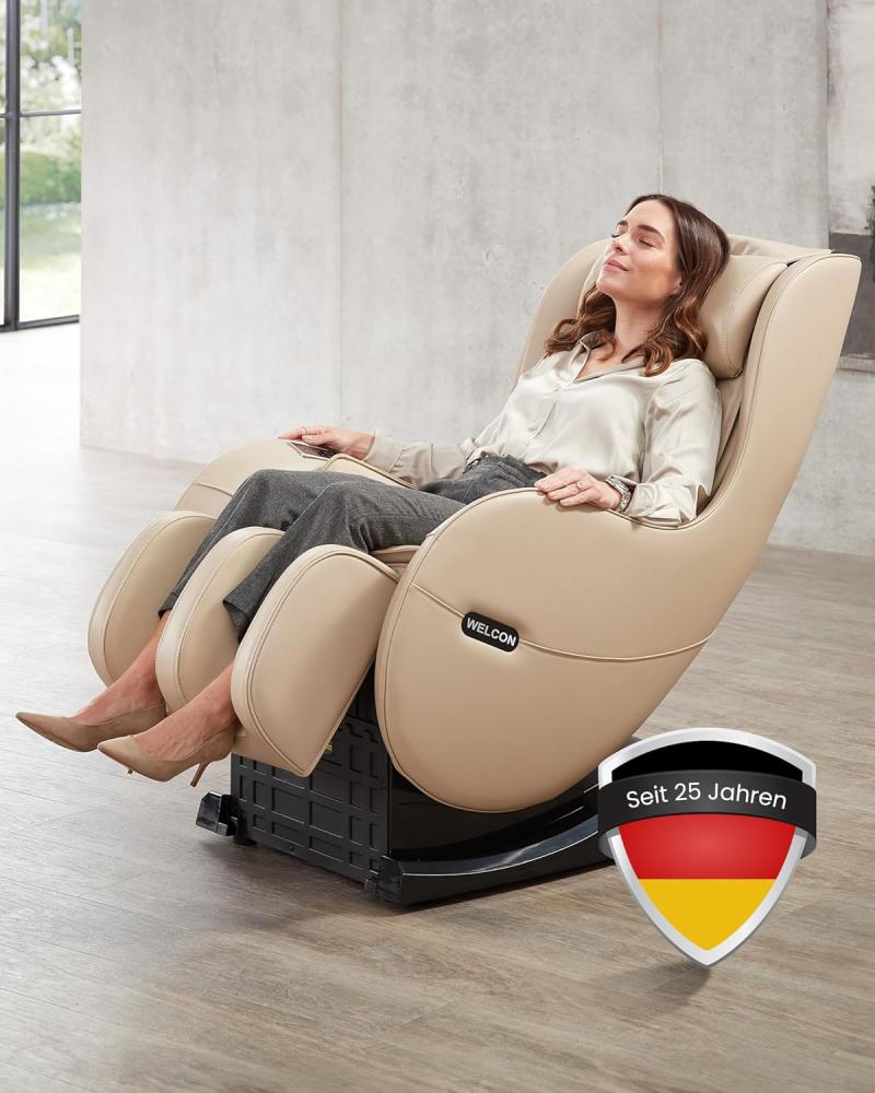 'Easyrelaxx' Massagesessel in beige Bild 1