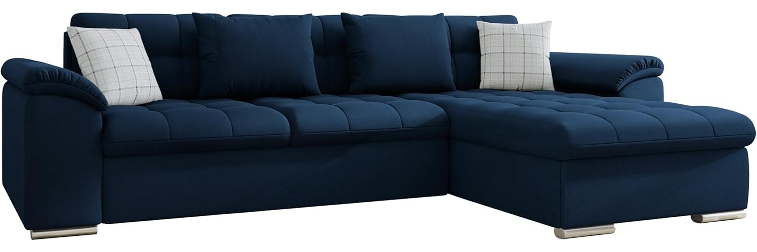 Ecksofa Diana, Seite: Rechts, Farbe: Kronos 09 + Kronos 09 + Senegal 818 Bild 1