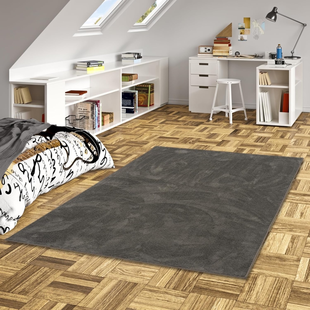 Pergamon Kinderteppich Hochflor Langflor Teppich Super Soft Melia Kids, Rechteckig, Höhe: 20 mm Bild 1