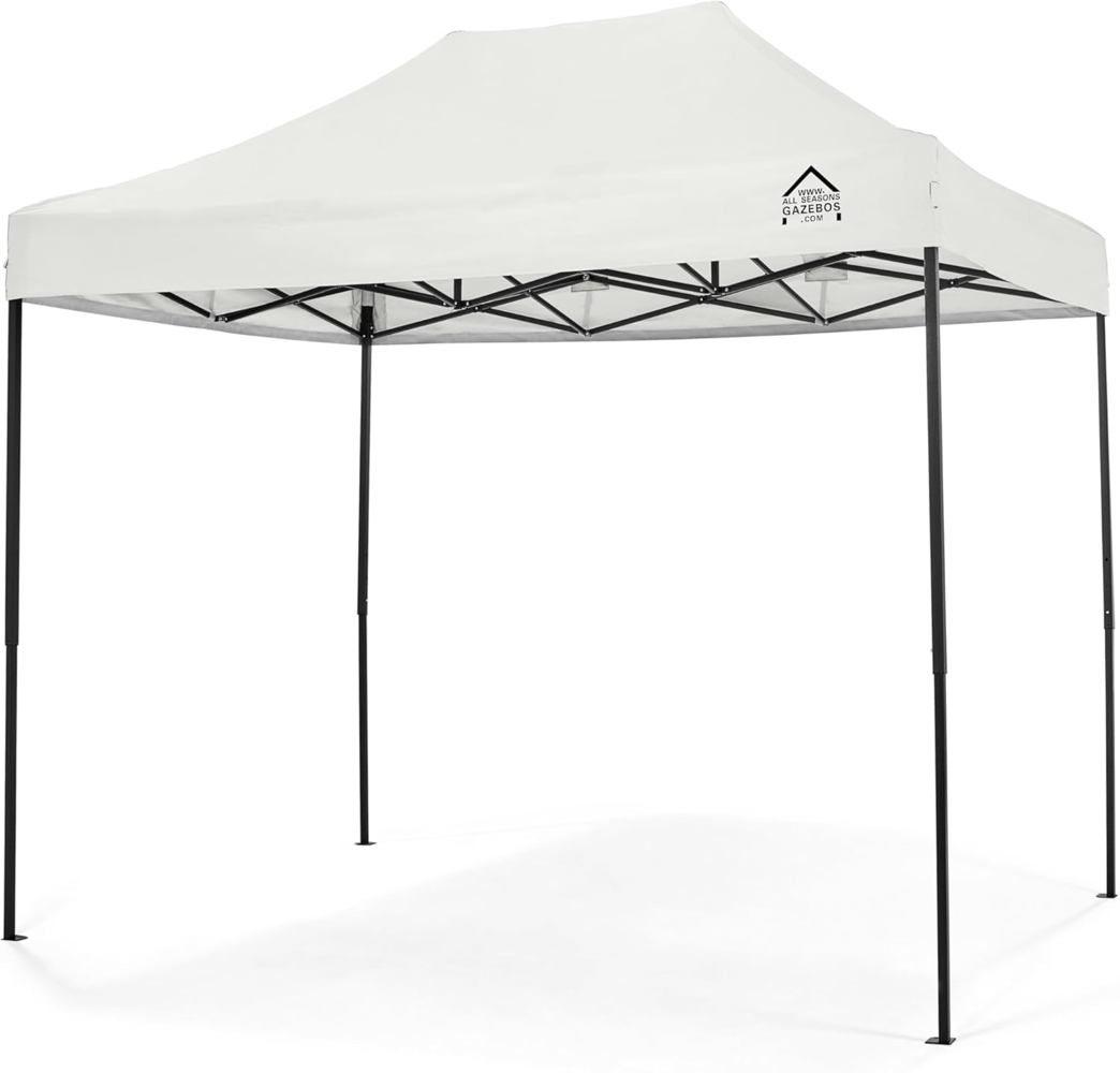 All Seasons Gazebos 3x2 m vollständig wasserdichtes Faltpavillon - Weiß Bild 1