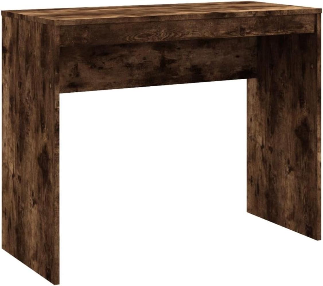 vidaXL Schreibtisch Räuchereiche 90x40x72 cm Holzwerkstoff 815303 Bild 1