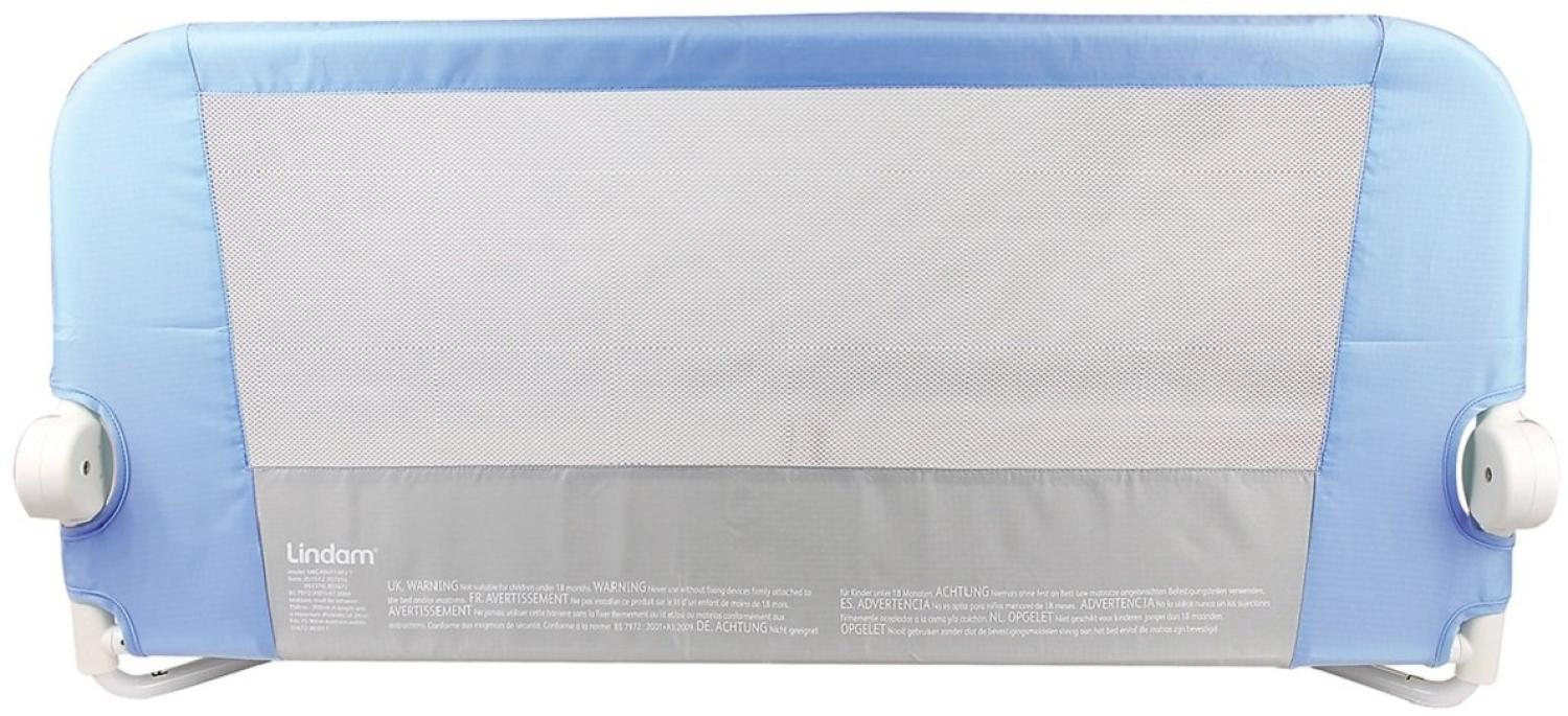 Lindam Easy Fit Bettschutzgitter, blau, BxTxH 52,2 x 9 x 27 cm Bild 1