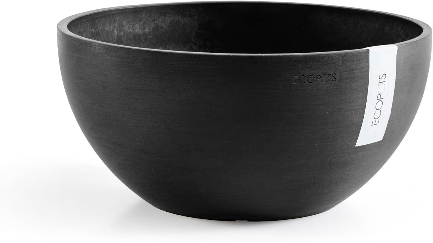 ECOPOTS Blumentopf BRUSSELS Dark Grey, BxTxH: 35x35x16,5 cm Bild 1