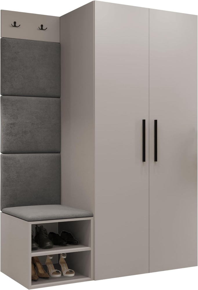 Garderoben-Set Mapreni IV (Farbe: Cashmere, Manila 16) Bild 1