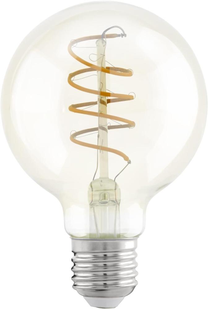 Eglo 110075 LED Filament Leuchtmittel E27 Spiral L:12cm Ø:8cm 2200K Bild 1