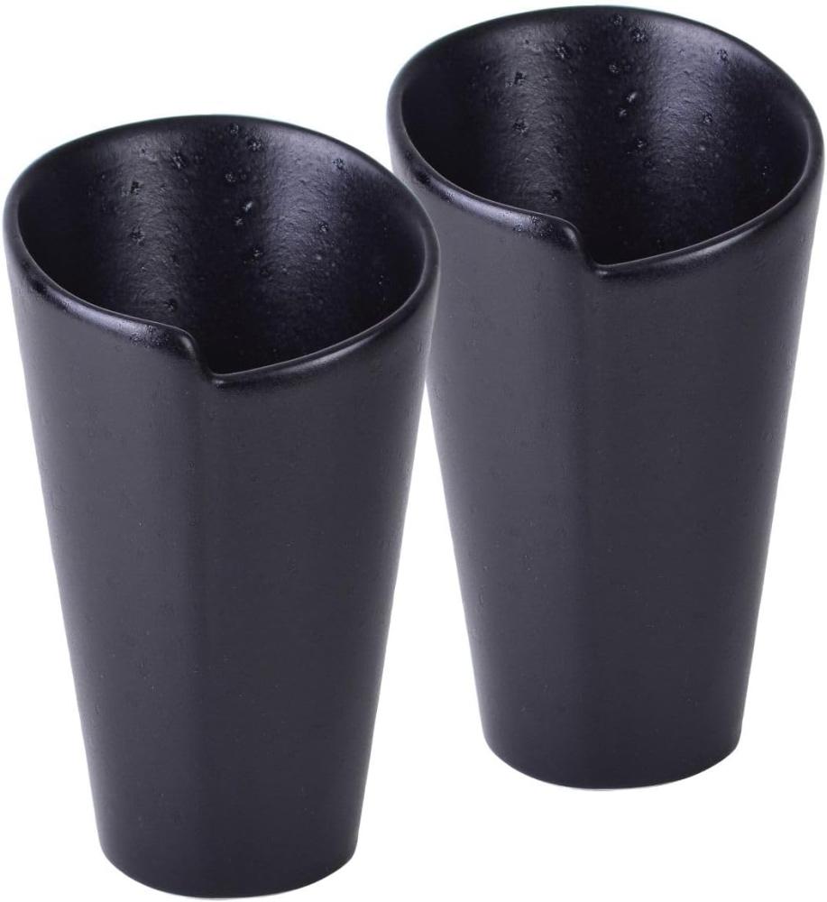 CreaTable 33962 Streat Food Streat Cone Pommes Schale, schwarz (1 Set) Bild 1