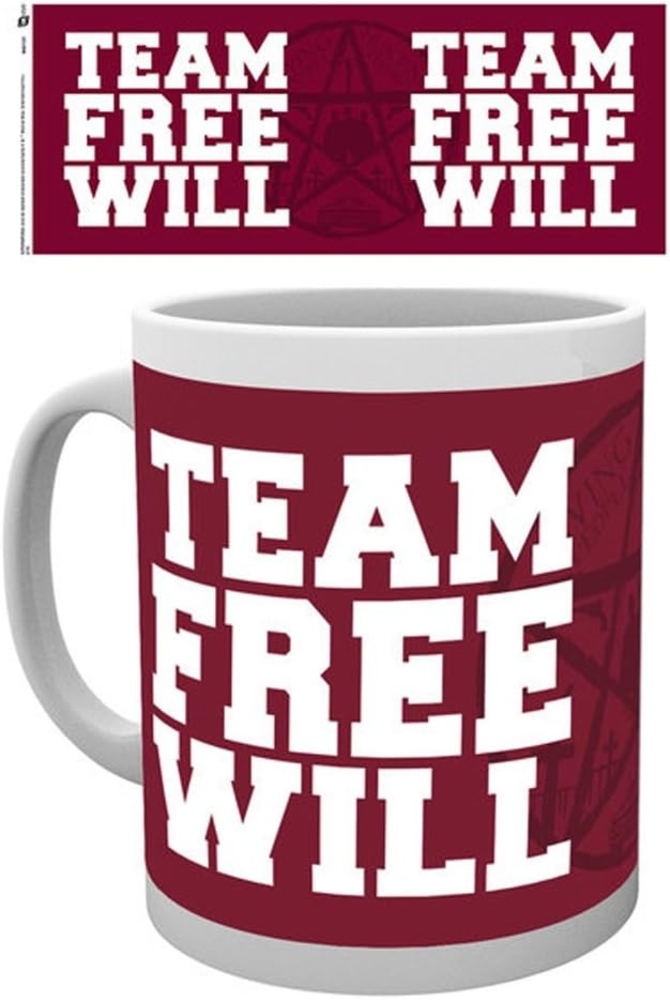 empireposter Supernatural Team Free Will Keramik Tasse Größe Ø8,5 H9,5cm Bild 1