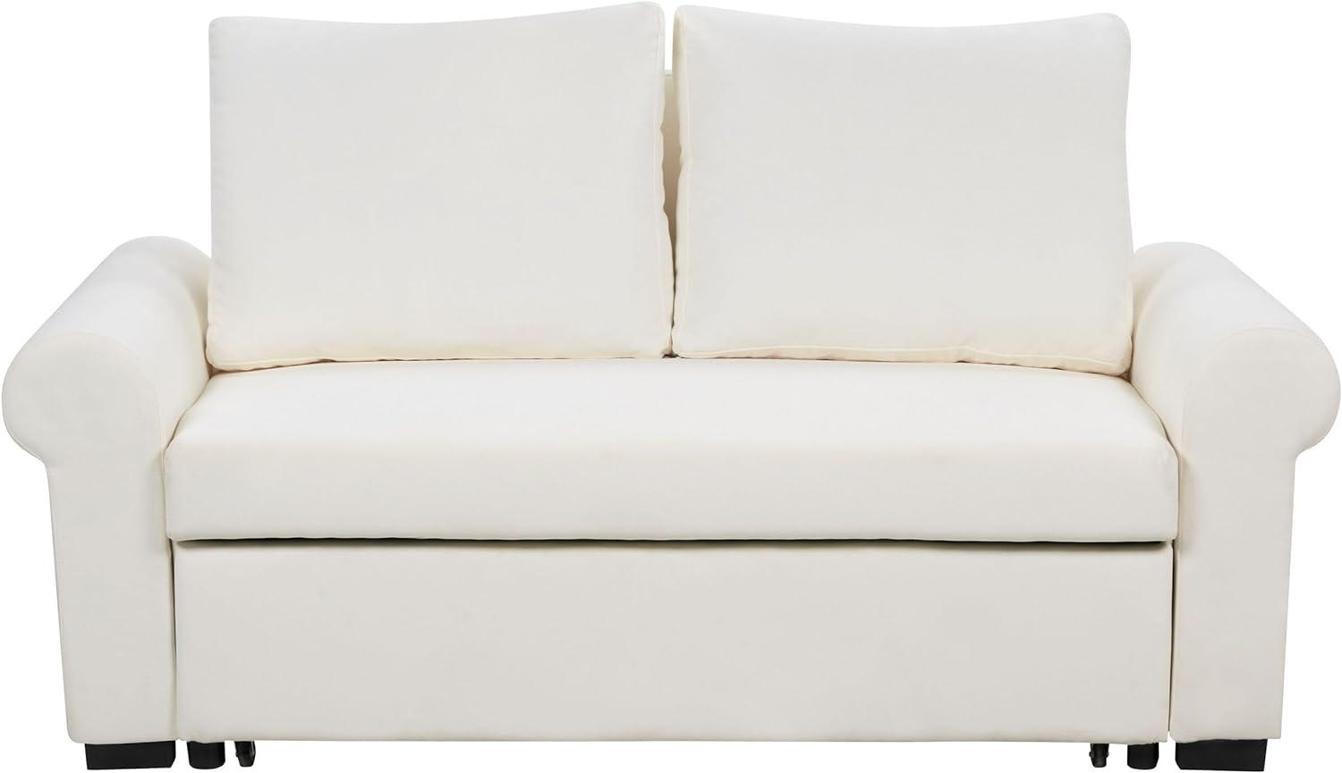 Schlafsofa SILDA Creme Bild 1