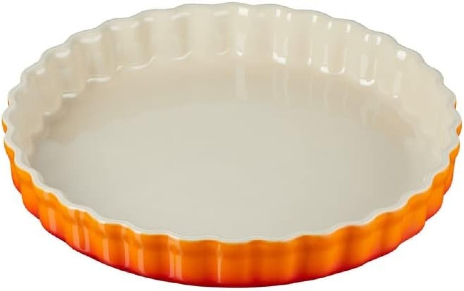 Le Creuset Tarte-Form 28 cm Ofenrot Bild 1