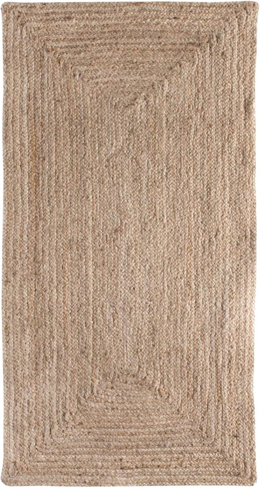 LUXOR living Teppich Salo, rechteckig, Höhe: 6 mm, handgeflochten, Flecht Design, 100% Naturfaser, mit Bordüre Bild 1