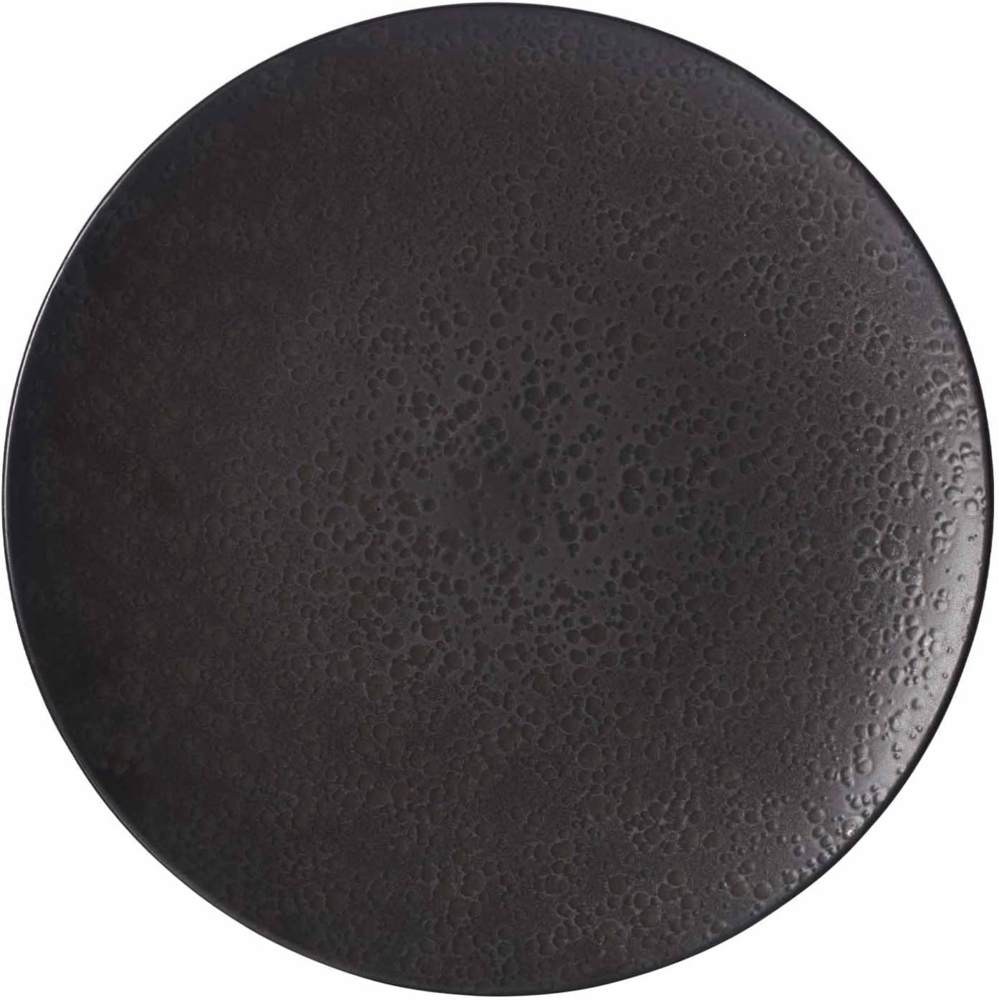 Ritzenhoff & Breker Teller Kitwe, Speiseteller, Essteller, Steinzeug, Schwarz, Ø 28 cm, 271447 Bild 1