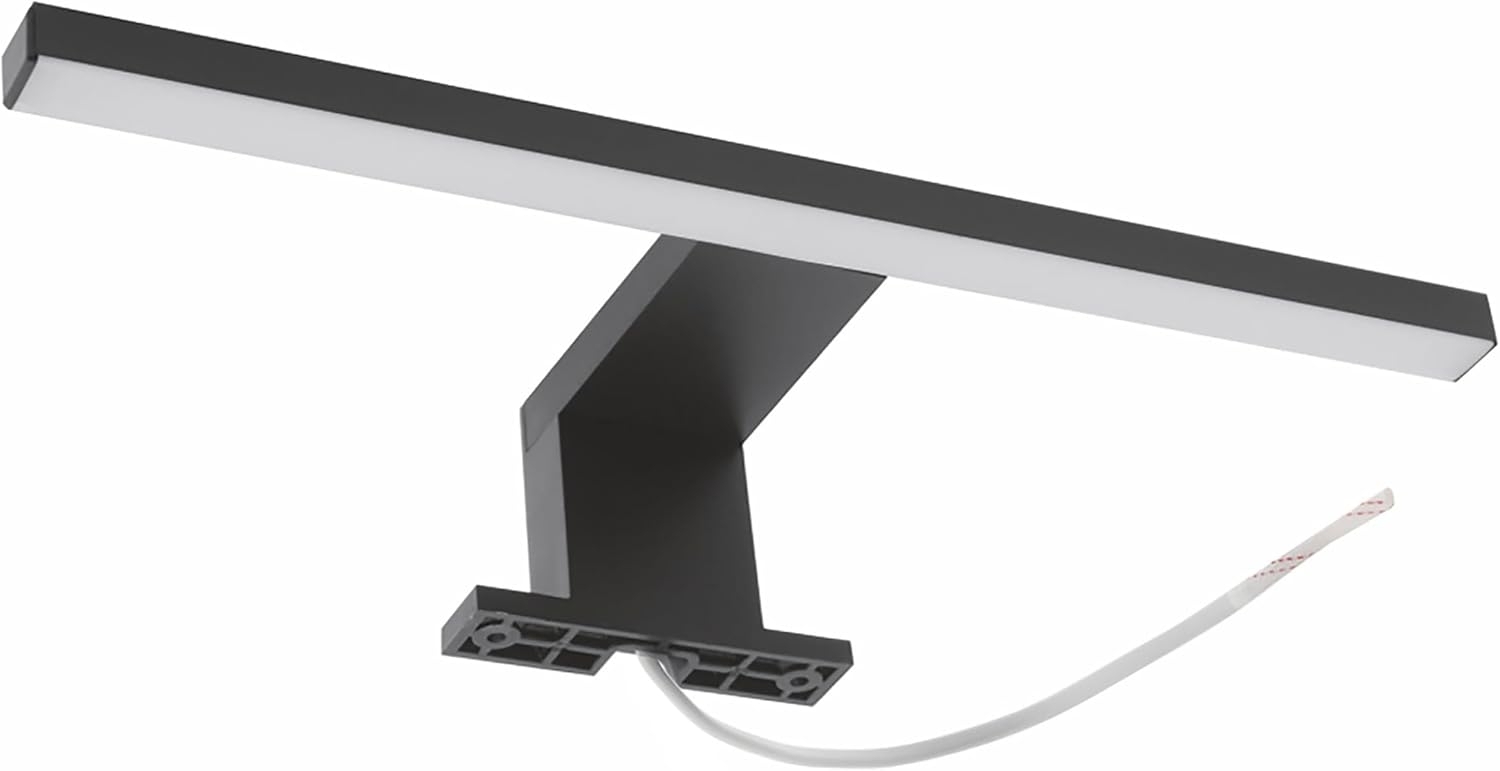 VCM Badmöbel Spiegel Blino 918984 Schwarz H. 5 x B. 30 x T. 10 cm Bild 1