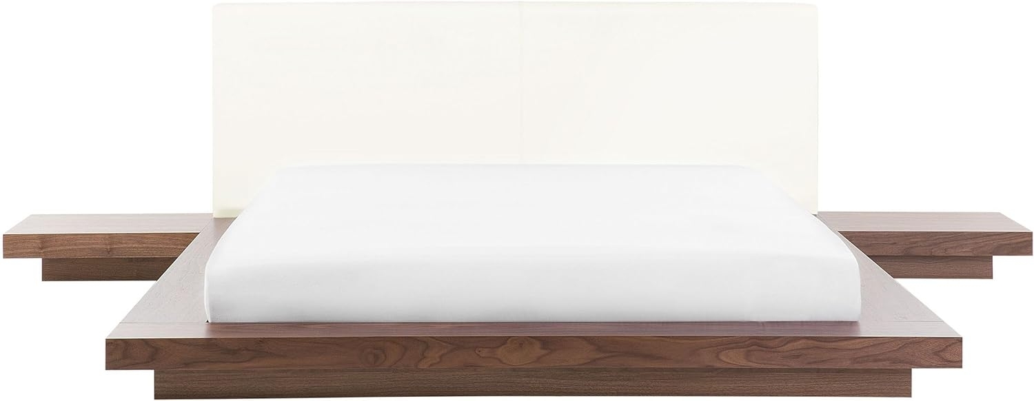 Wasserbett Holzfarbton 160x200 cm ZEN Bild 1