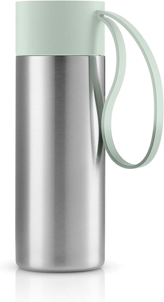 Eva Solo Isolierbecher To Go Cup, Thermobecher, Edelstahl, Kunststoff, Sage, 350 ml, 567045 Bild 1