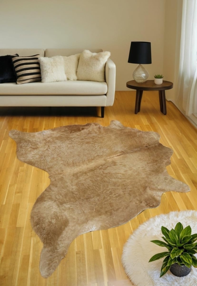 Kuhfell Honig Größe: 210-220 Bild 1