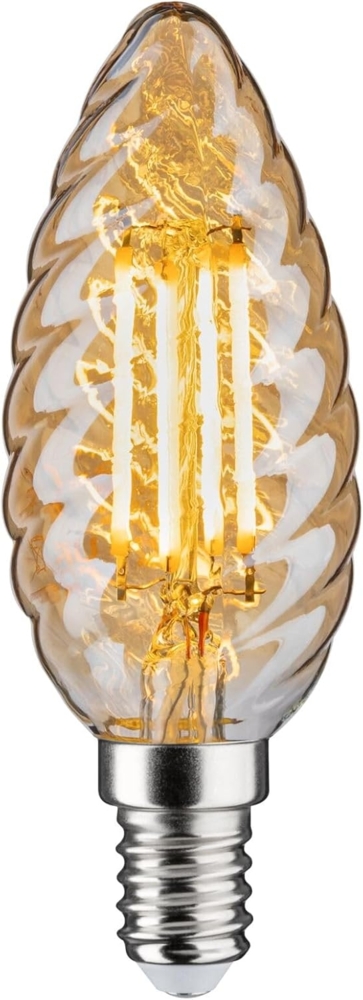 Paulmann 28709 LED Kerze 4,7 Watt E14 Gold Goldlicht Bild 1