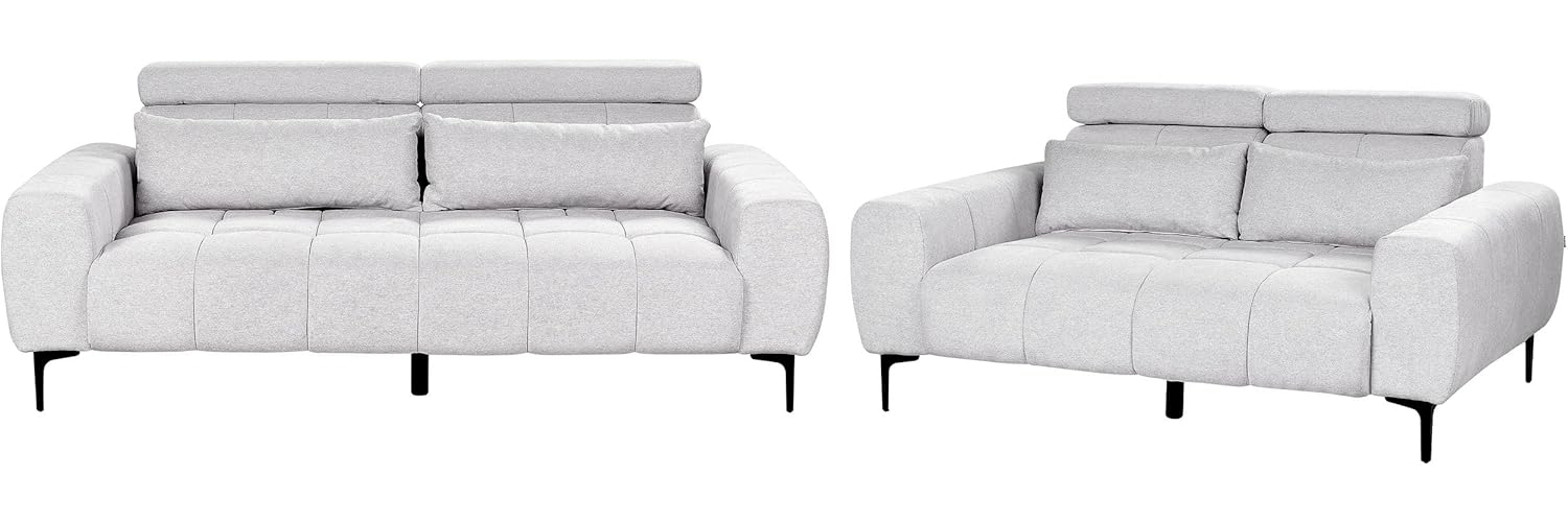 5-Sitzer Sofa Set grau VEGAMO Bild 1