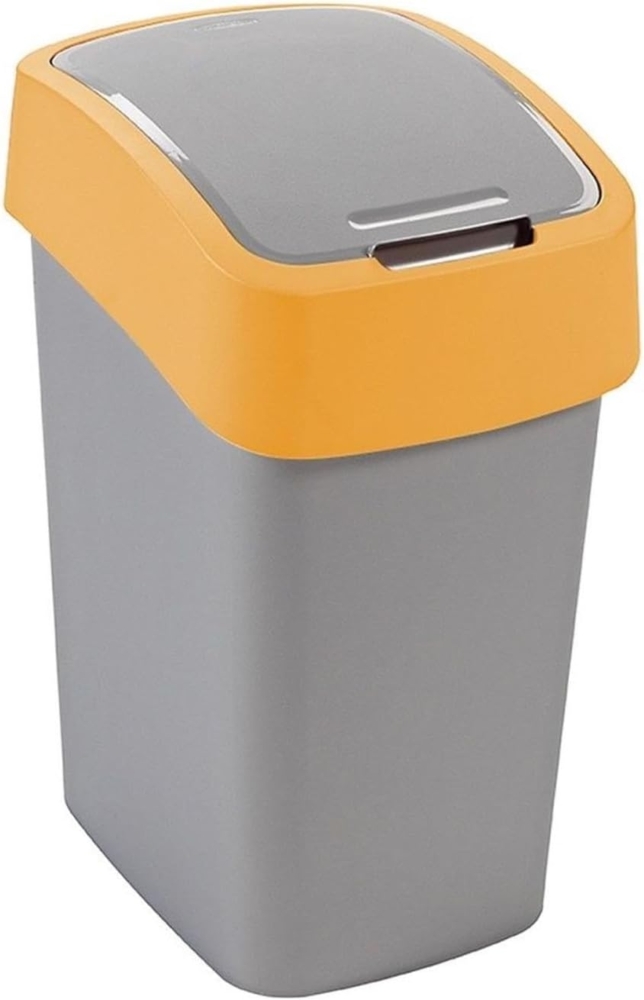 Curver Pacific Flip Recyclingbehälter kippbar 50L gelb (CUR000174) Bild 1