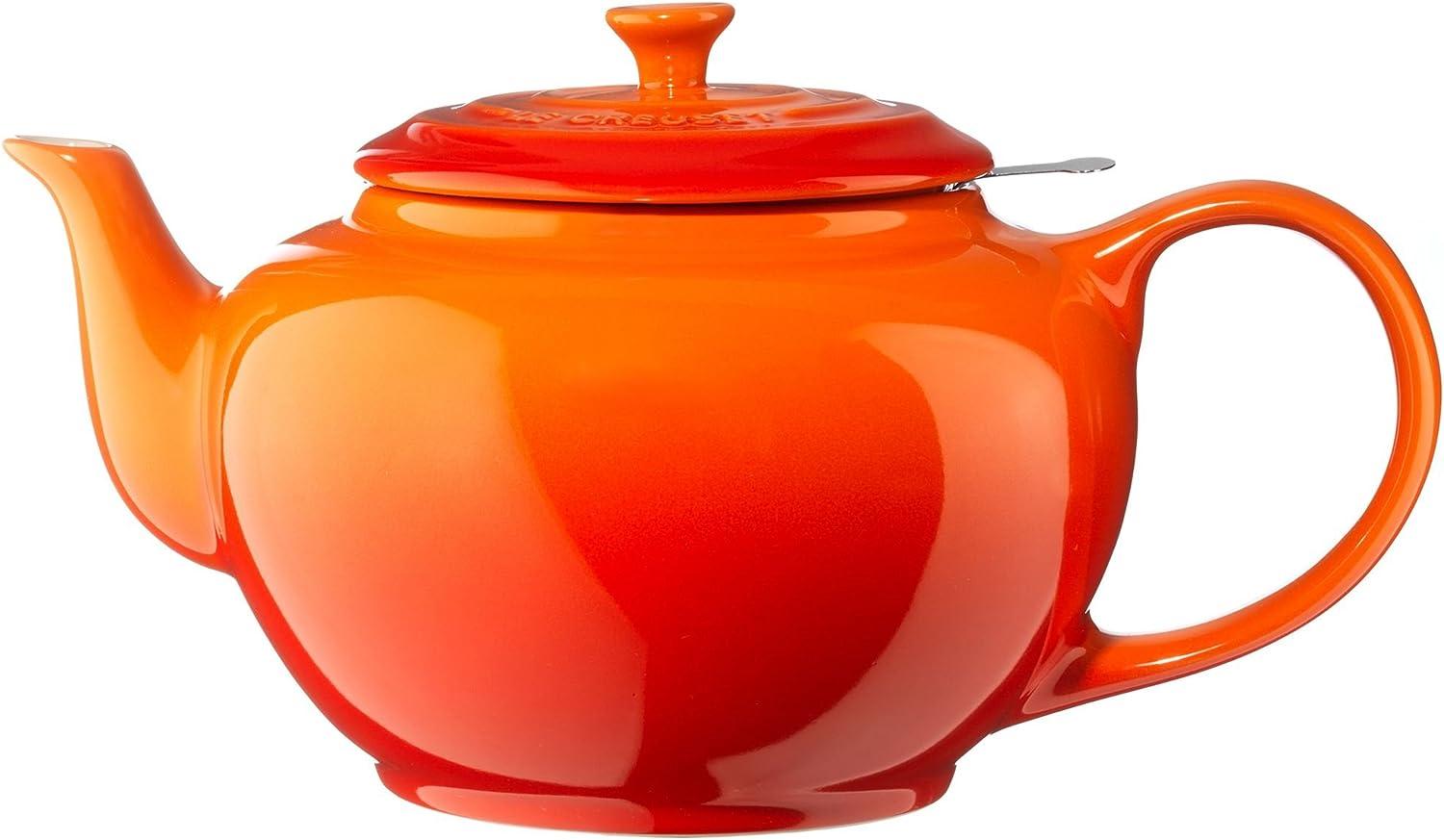 Le Creuset KLASSISCHE KANNE MIT SIEB 1,3 L OFENROT Bild 1