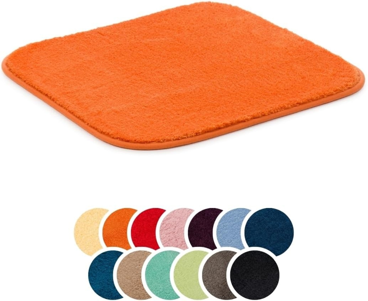 liebling Badematte Badteppich Santos, rutschhemmend beschichtet, schnell trocknend, Polyester, quadratisch, starke Saugfähigkeit, formstabil, in vielen Farben und Größen Bild 1