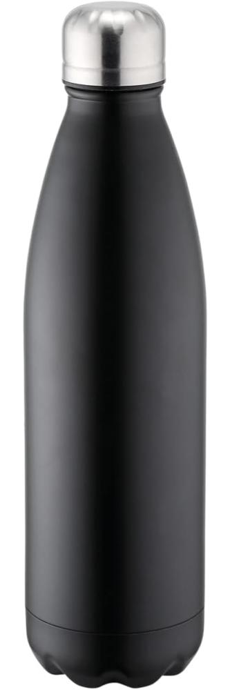 Weis 12999 Thermoflasche Isolierflasche Trinkflasche vakuumisoliert 1 L schwarz Bild 1