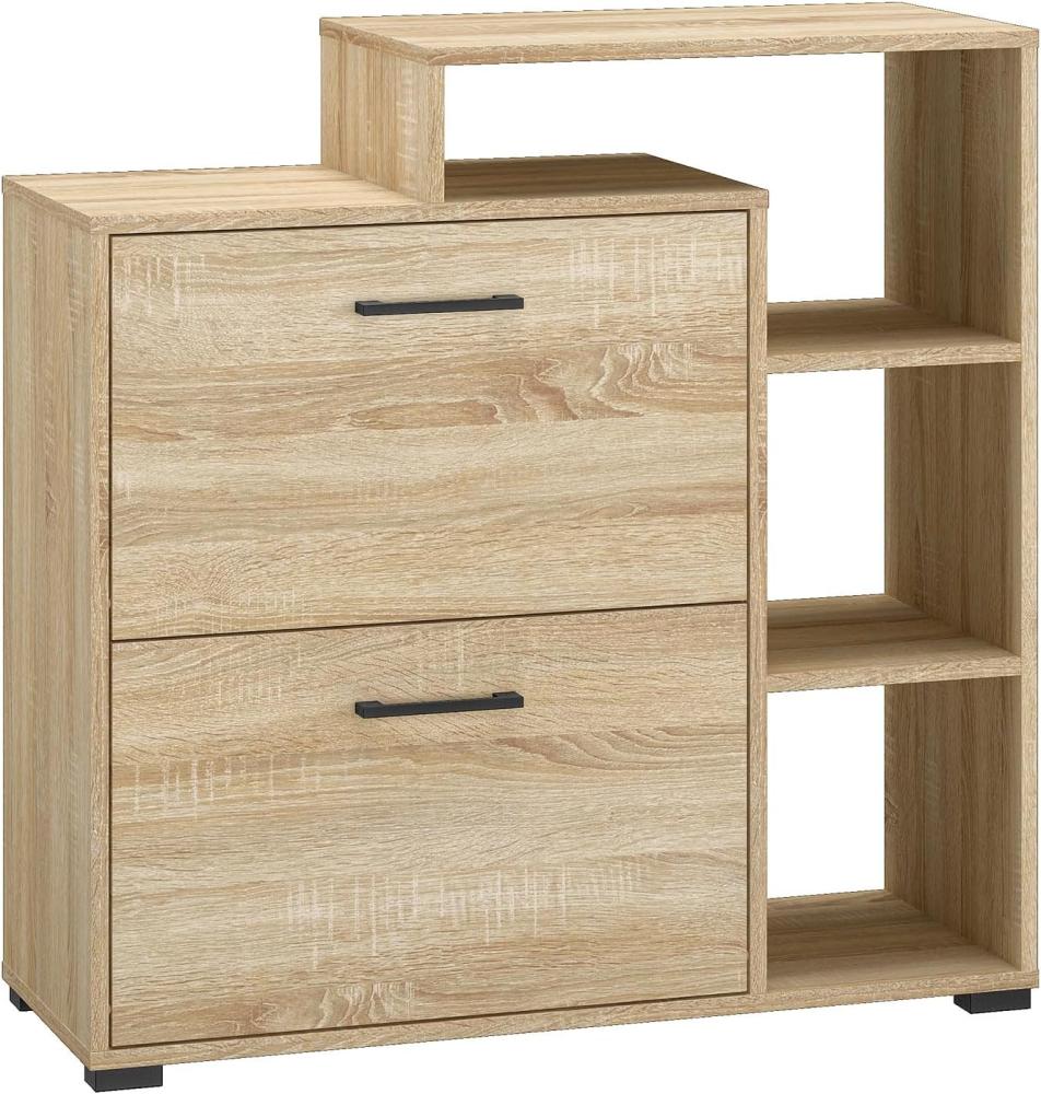 Schuhschrank CARO Dielenschrank 90x34x90 cm Bild 1