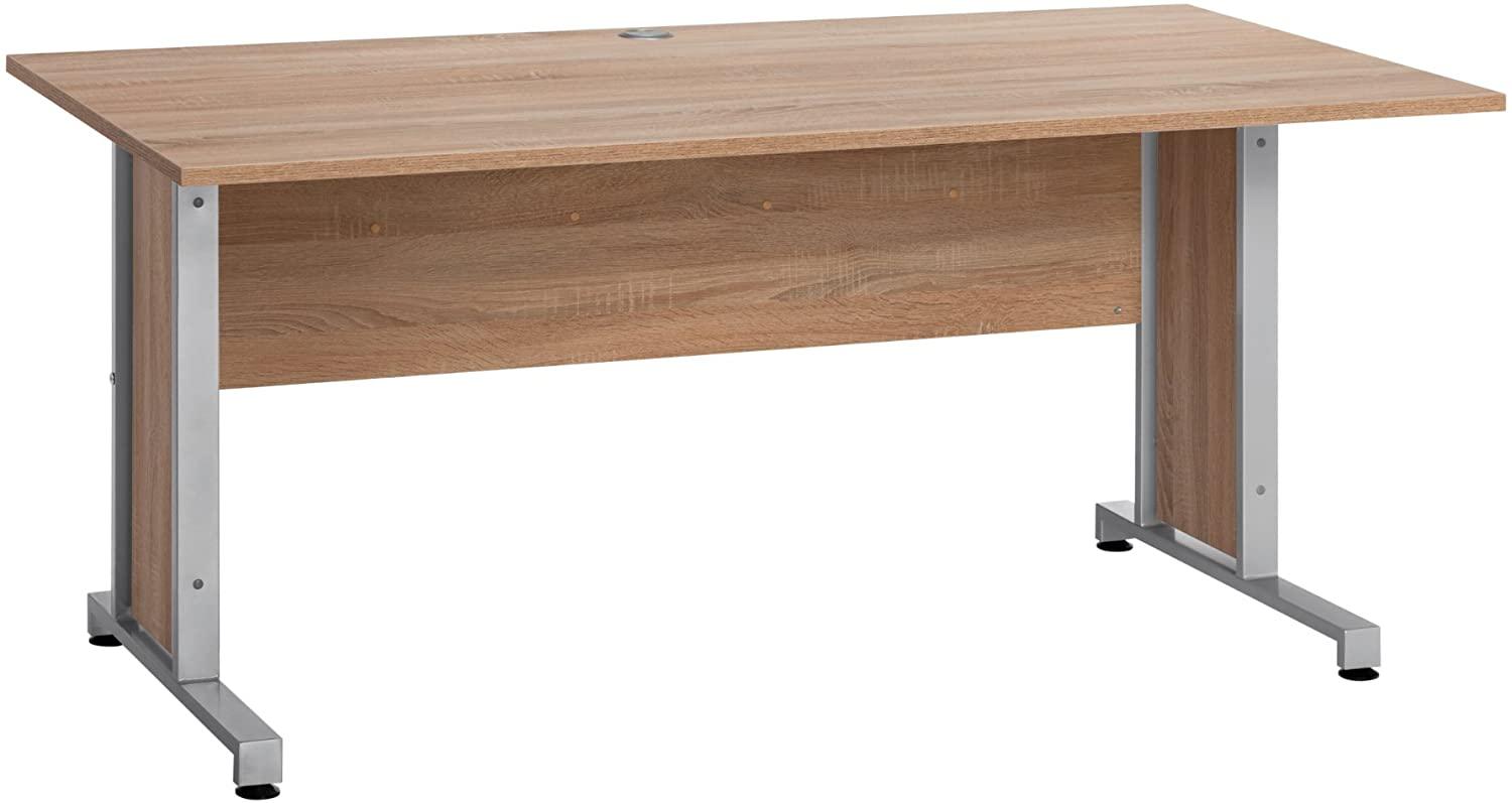 Maja Schreibtisch System, Edelbuche, 160 x 75 x 80 cm Bild 1