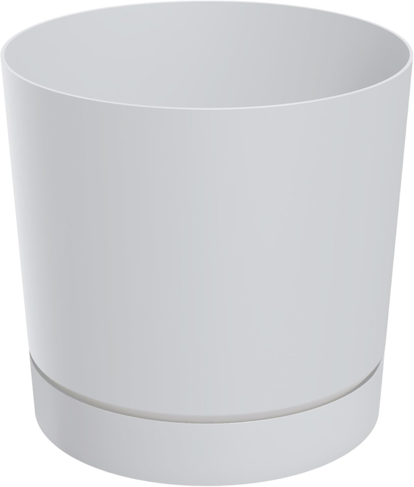 Spetebo Pflanzkübel Kunststoff Pflanzkübel mit Untersetzter rund - Ø 47 cm (Anzahl, 1 St, Stück), UV- und frostbeständig Bild 1