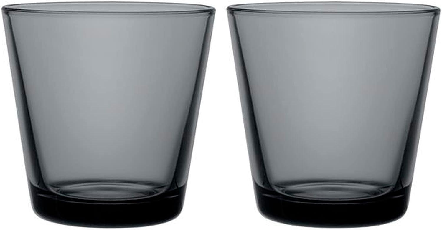 Iittala Kartio Glas - 21cl - Dunkelgrau - 2 Stück 1026780 Bild 1