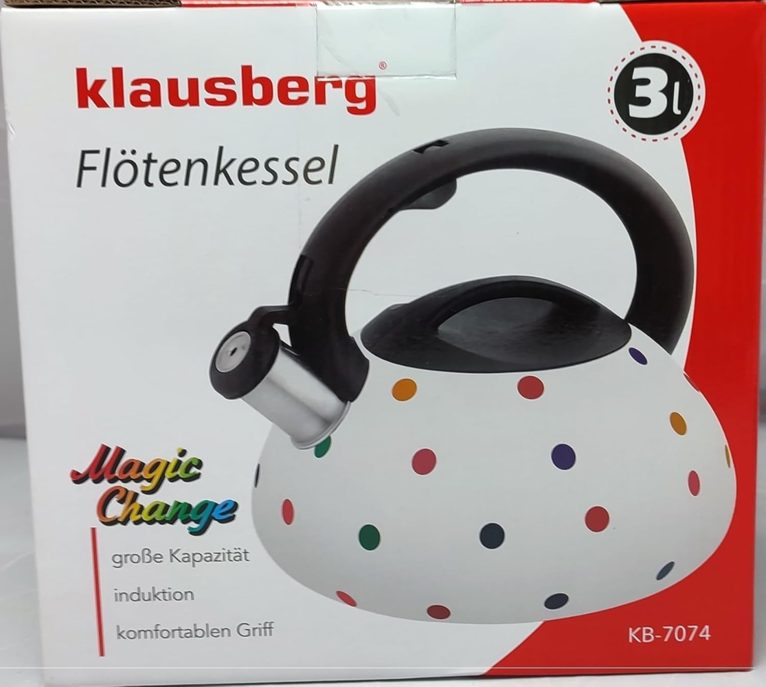 Klausberg Klausberg Stahlkessel Magic Change 3,0l KB7074 Bild 1