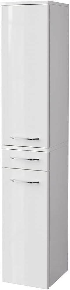 Fackelmann MILANO Hochschrank 30 cm, Weiß Bild 1