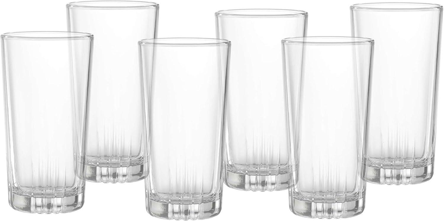 Ritzenhoff & Breker Longdrinkglas Macau 6er Set, Becher, Glas, Klar, 385 ml, 813173 Bild 1