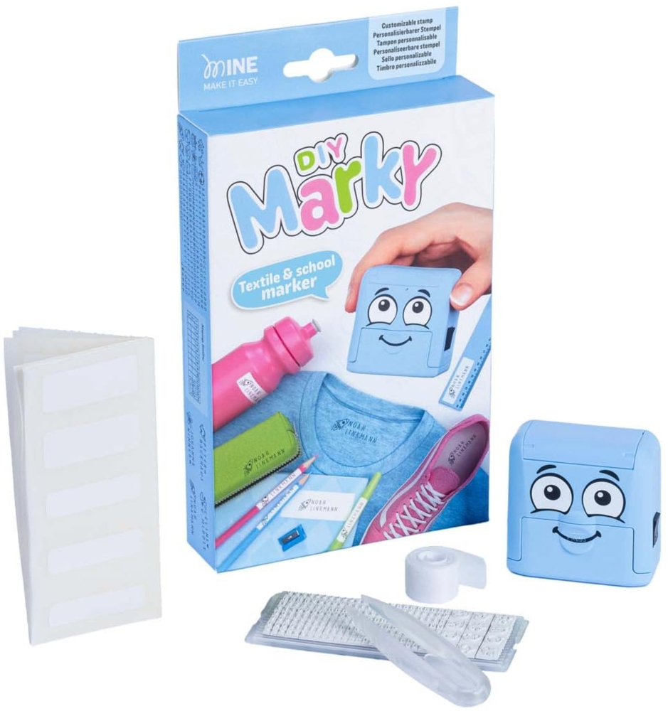 STAEDTLER COLOP MARKY Markier-Set blau Bild 1