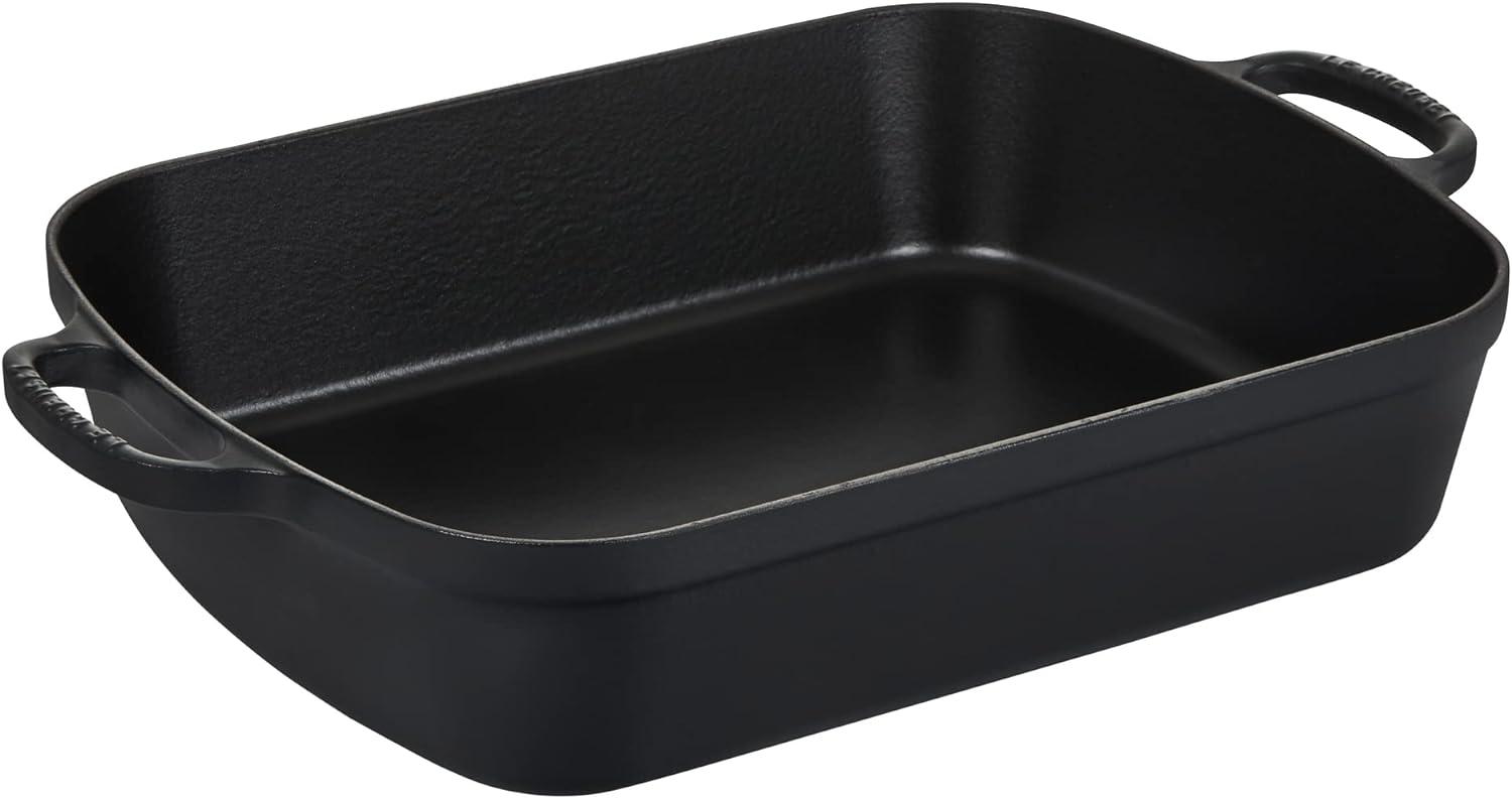 Le Creuset Signature Bratreine 37x29 cm Schwarz - Schwarz - 33 bis 40 cm Bild 1