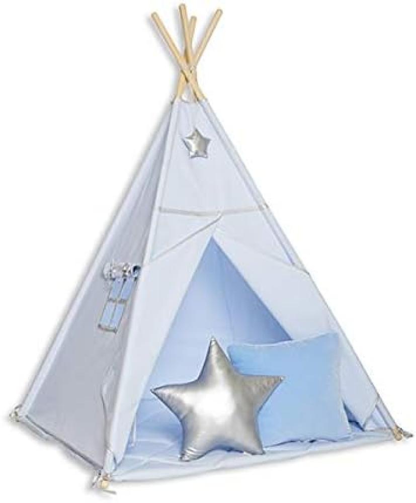 Fun with mum 'Silver Blue' Tipi-Set Bild 1