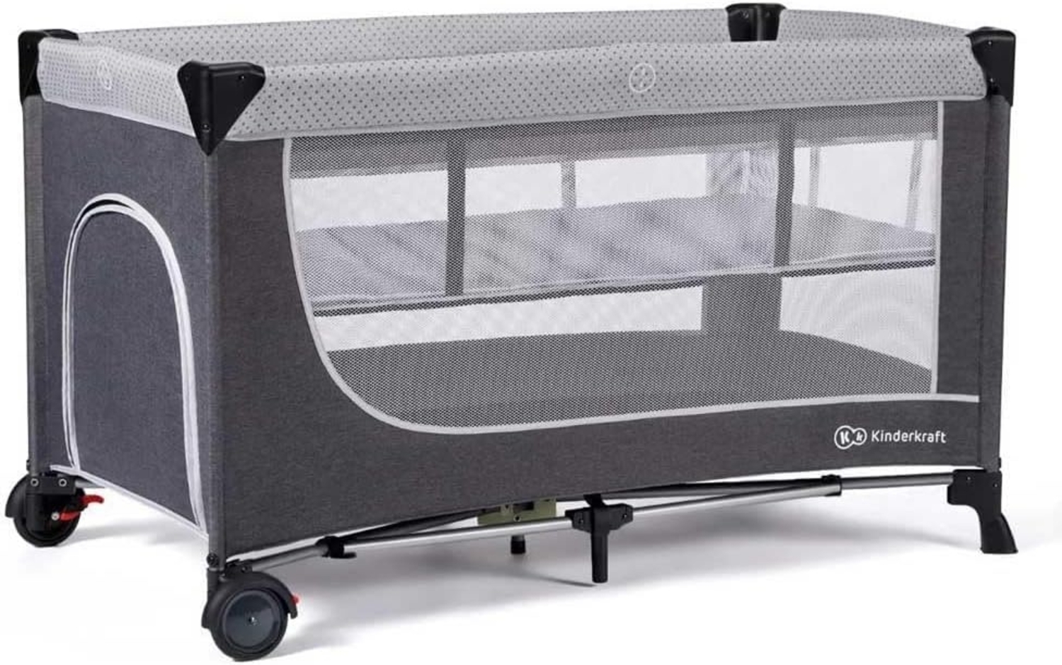 KINDERKRAFT travel cot LEODY grey KCLEOD00GRY0000 Bild 1