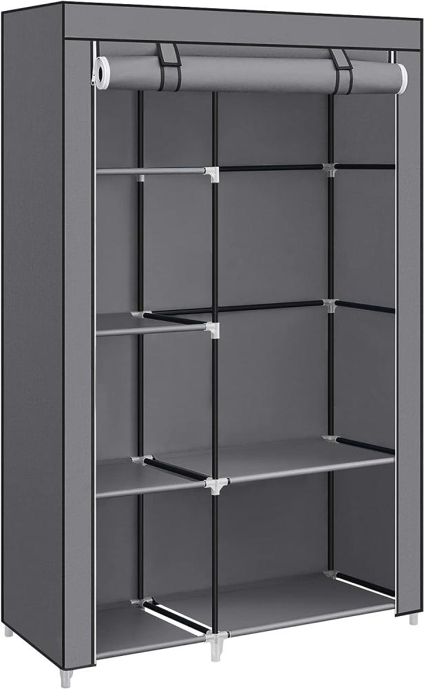 Songmics 'RYG085G02' Stoffschrank mit 6 Ablagen, grau, 45 x 105 x 168 cm Bild 1