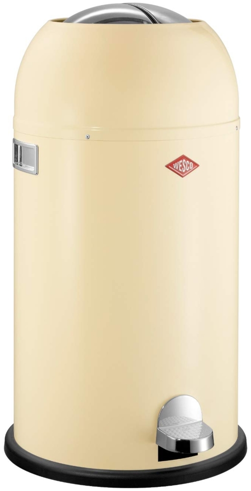 Wesco Kickmaster Abfallsammler, 33 L, Mandel (180631-23) Bild 1