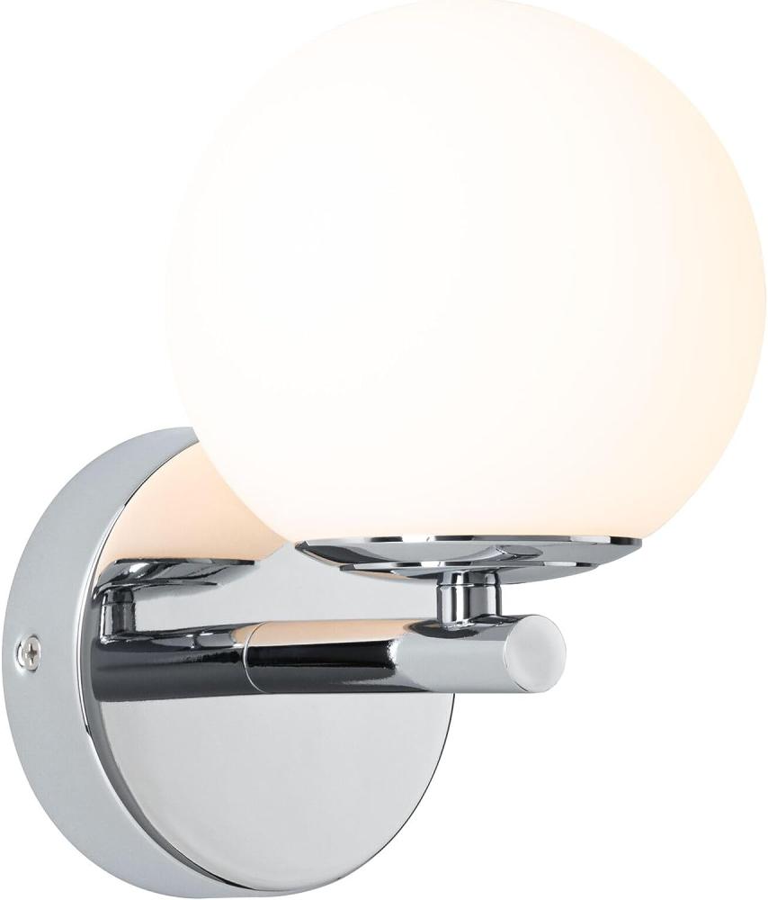 Paulmann 71067 Selection Bathroom LED Wandleuchte Gove 12cm Chrom Satin 3000K IP44 Bild 1