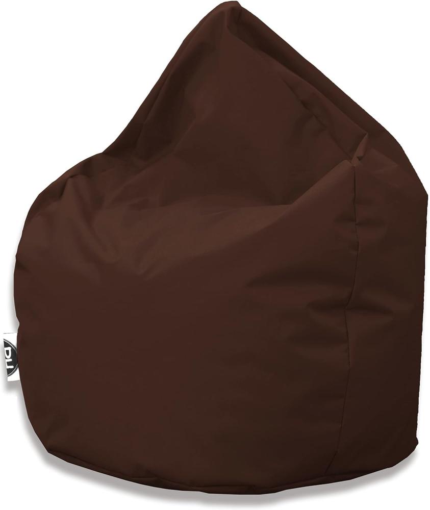 PATCH HOME Patchhome Sitzsack Tropfenform - Braun für In & Outdoor XXXL 480 Liter - mit Styropor Füllung in 25 versch. Farben und 3 Größen Bild 1