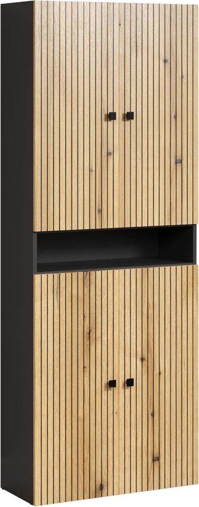 trendteam Hochschrank (Hochschrank) Badschrank Badhochschrank 70 x 188 x 31 cm Bild 1